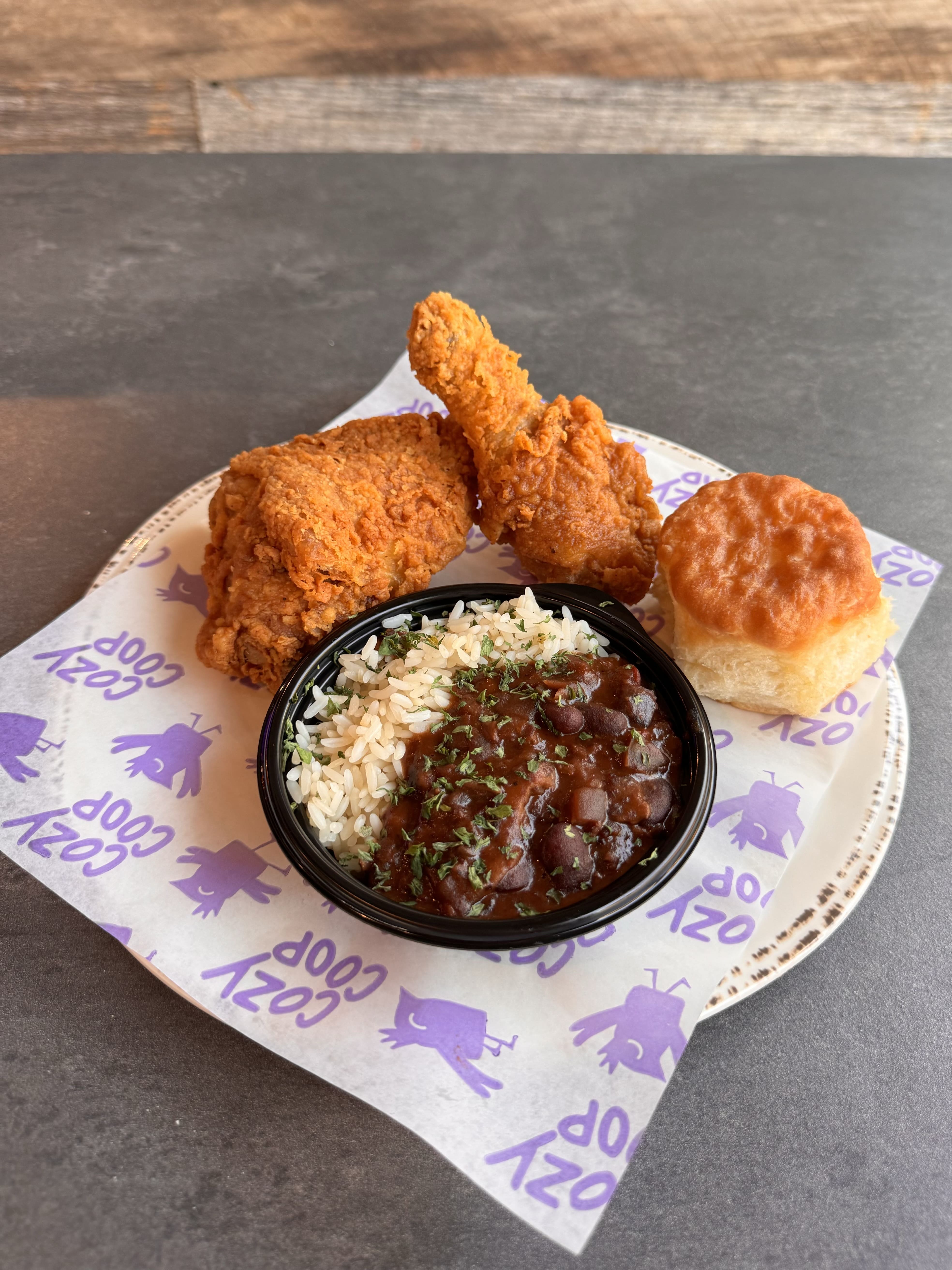 Red Beans & Rice Plate